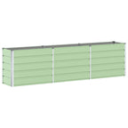 Fioriera Verde Pastello 290 x 90 x 77 cm Acciaio zincato