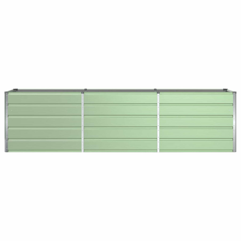 Fioriera Verde Pastello 290 x 90 x 77 cm Acciaio zincato