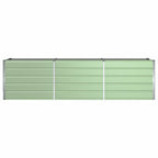 Fioriera Verde Pastello 290 x 90 x 77 cm Acciaio zincato
