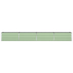 Fioriera Verde Pastello 385 x 50 x 45 cm Acciaio zincato