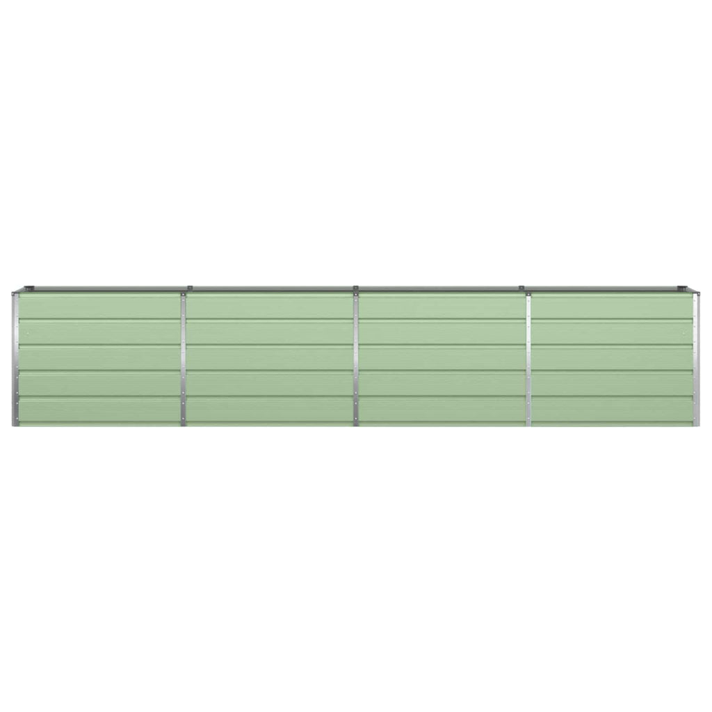 Fioriera Verde Pastello 385 x 50 x 77 cm Acciaio zincato