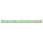 Fioriera Verde Pastello 580 x 50 x 45 cm Acciaio zincato