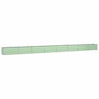 Fioriera Verde Pastello 770 x 50 x 45 cm Acciaio zincato