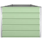 Fioriera Verde Pastello 385 x 100 x 75 cm Acciaio zincato