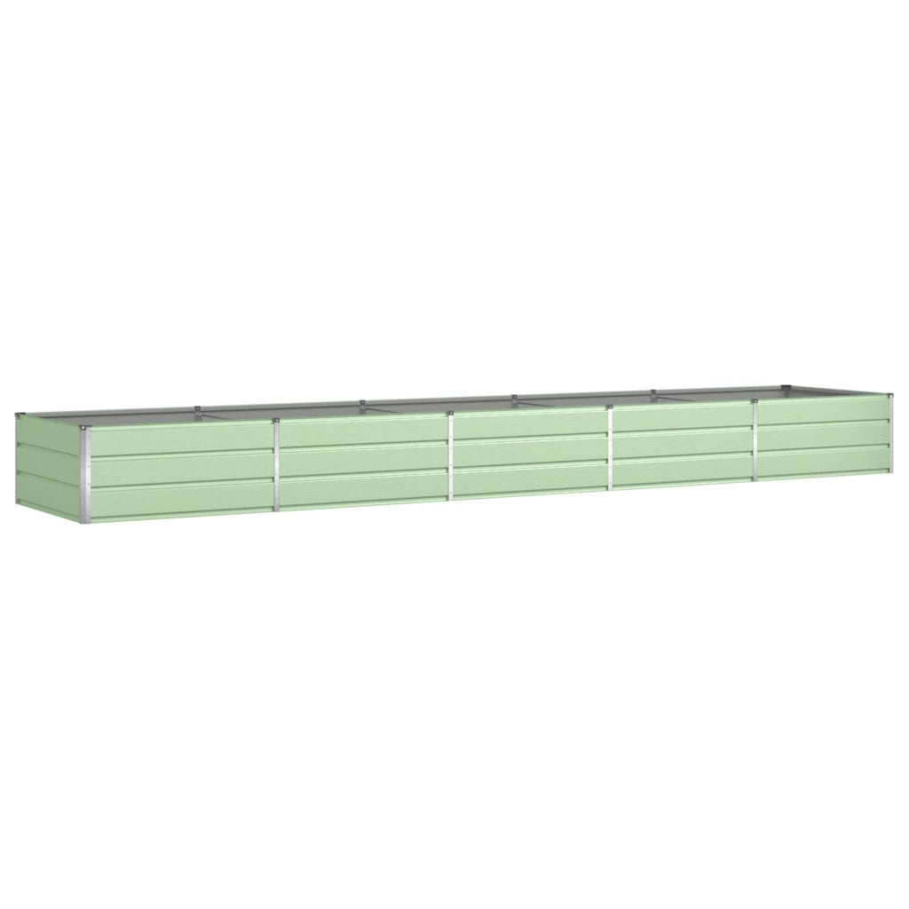 Fioriera Verde Pastello 480 x 100 x 45 cm Acciaio zincato