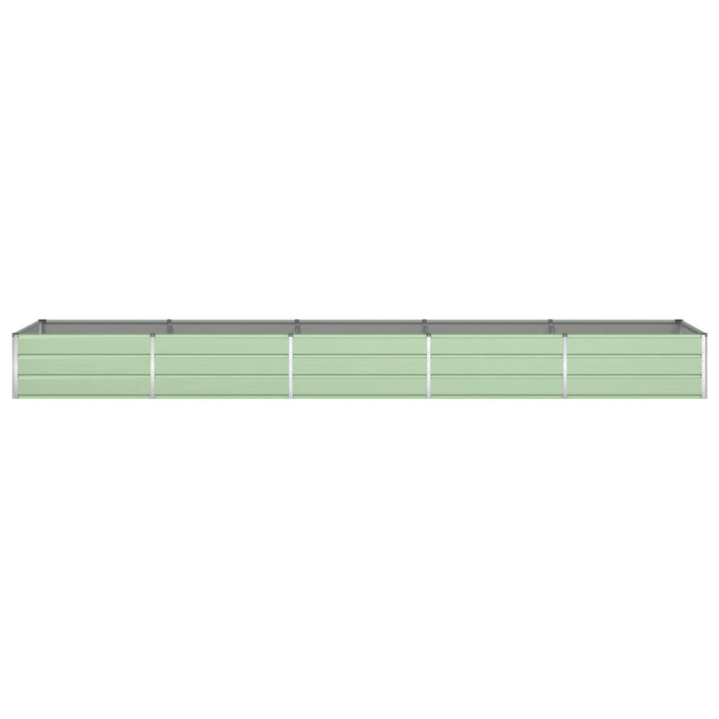 Fioriera Verde Pastello 480 x 100 x 45 cm Acciaio zincato