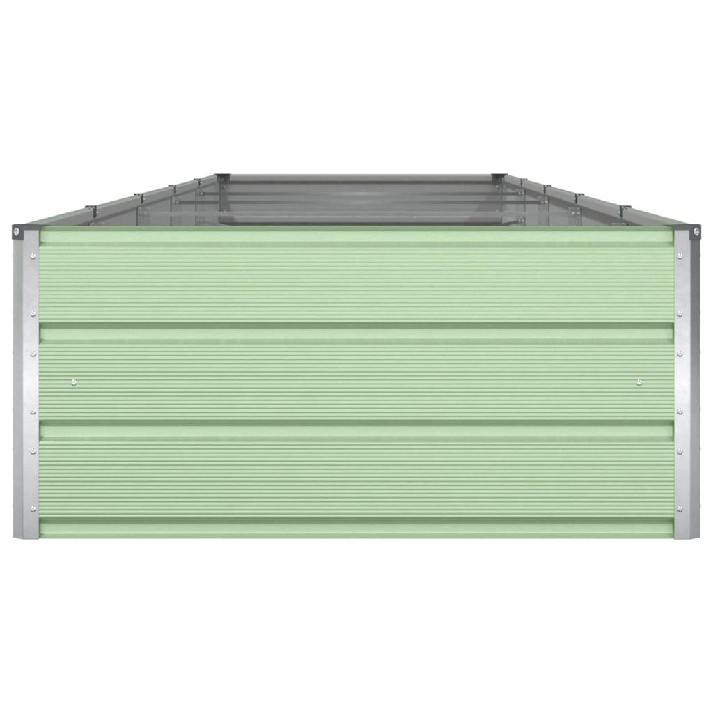 Fioriera Verde Pastello 480 x 100 x 45 cm Acciaio zincato