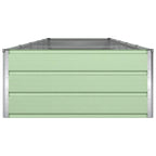Fioriera Verde Pastello 480 x 100 x 45 cm Acciaio zincato