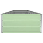 Fioriera Verde Pastello 580 x 100 x 45 cm Acciaio zincato
