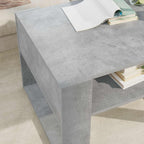 Tavolino da salotto Grigio cemento 66 x 53 x 45 cm