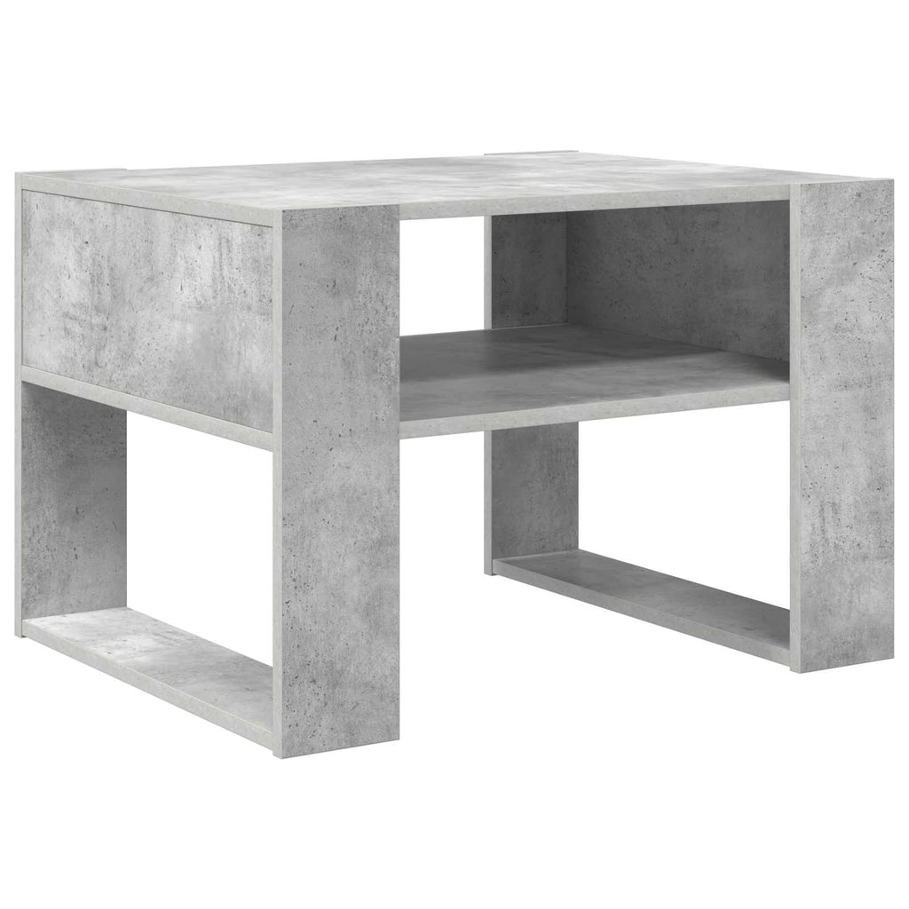 Tavolino da salotto Grigio cemento 66 x 53 x 45 cm