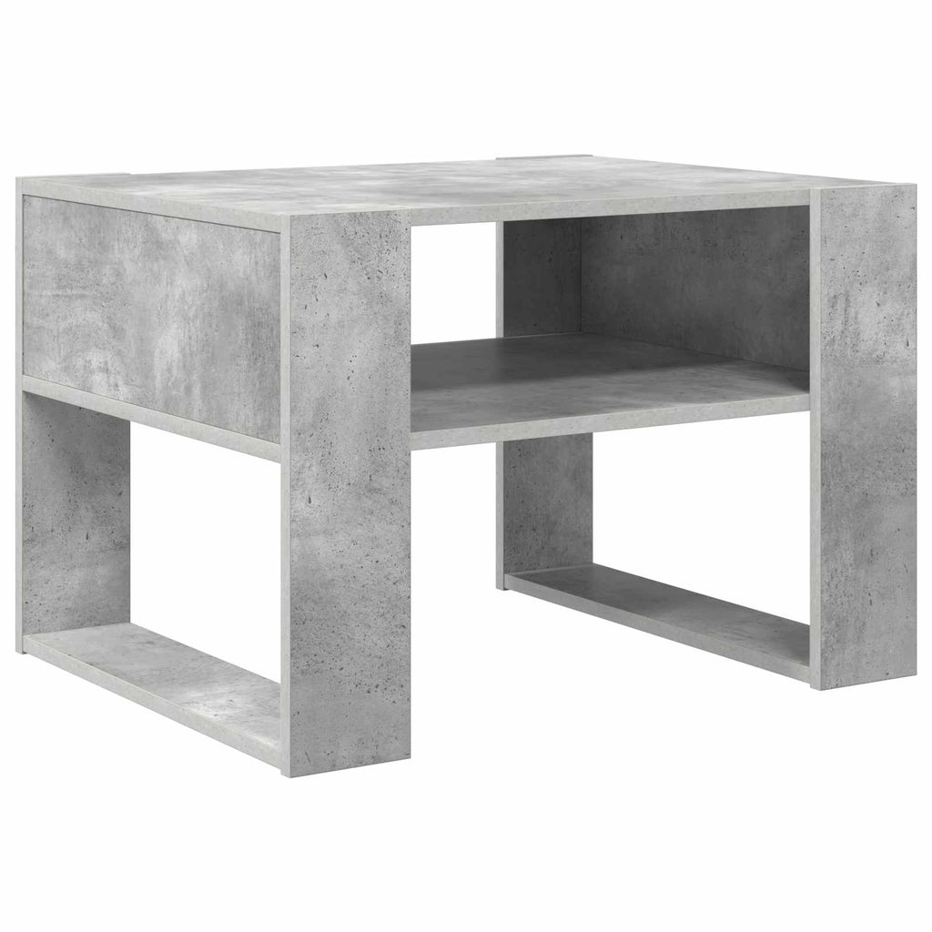 Tavolino da salotto Grigio cemento 66 x 53 x 45 cm