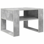 Tavolino da salotto Grigio cemento 66 x 53 x 45 cm