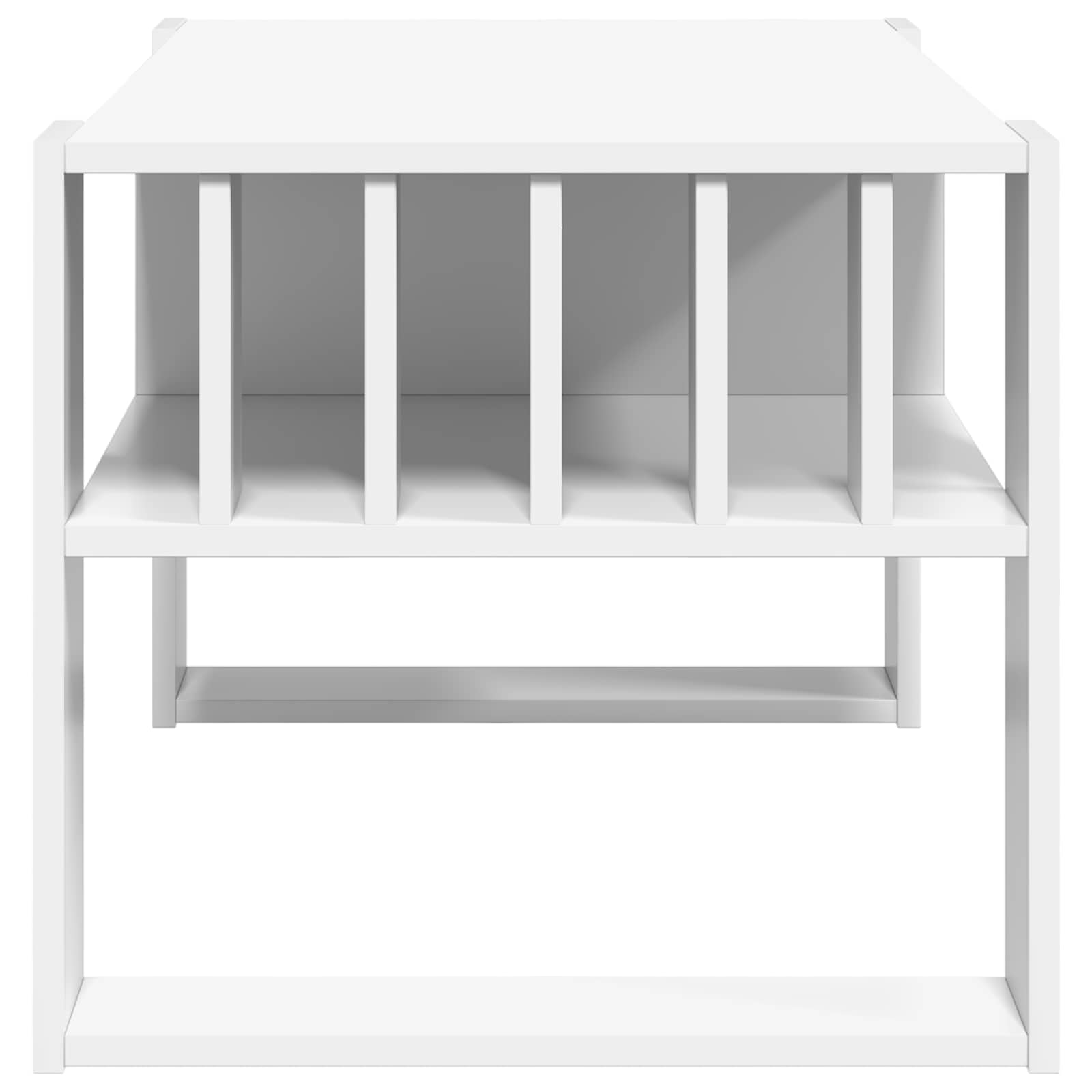 Tavolino da salotto Bianco 92 x 49,5 x 45 cm Legno multistrato