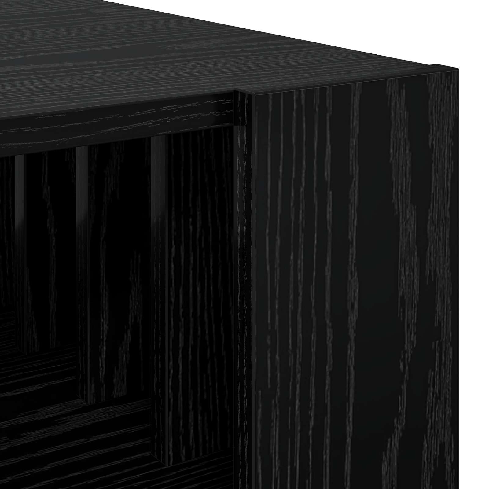 Tavolino da salotto Rovere Nero 92 x 49,5 x 45 cm