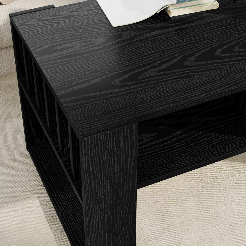 Tavolino da salotto Rovere Nero 92 x 49,5 x 45 cm