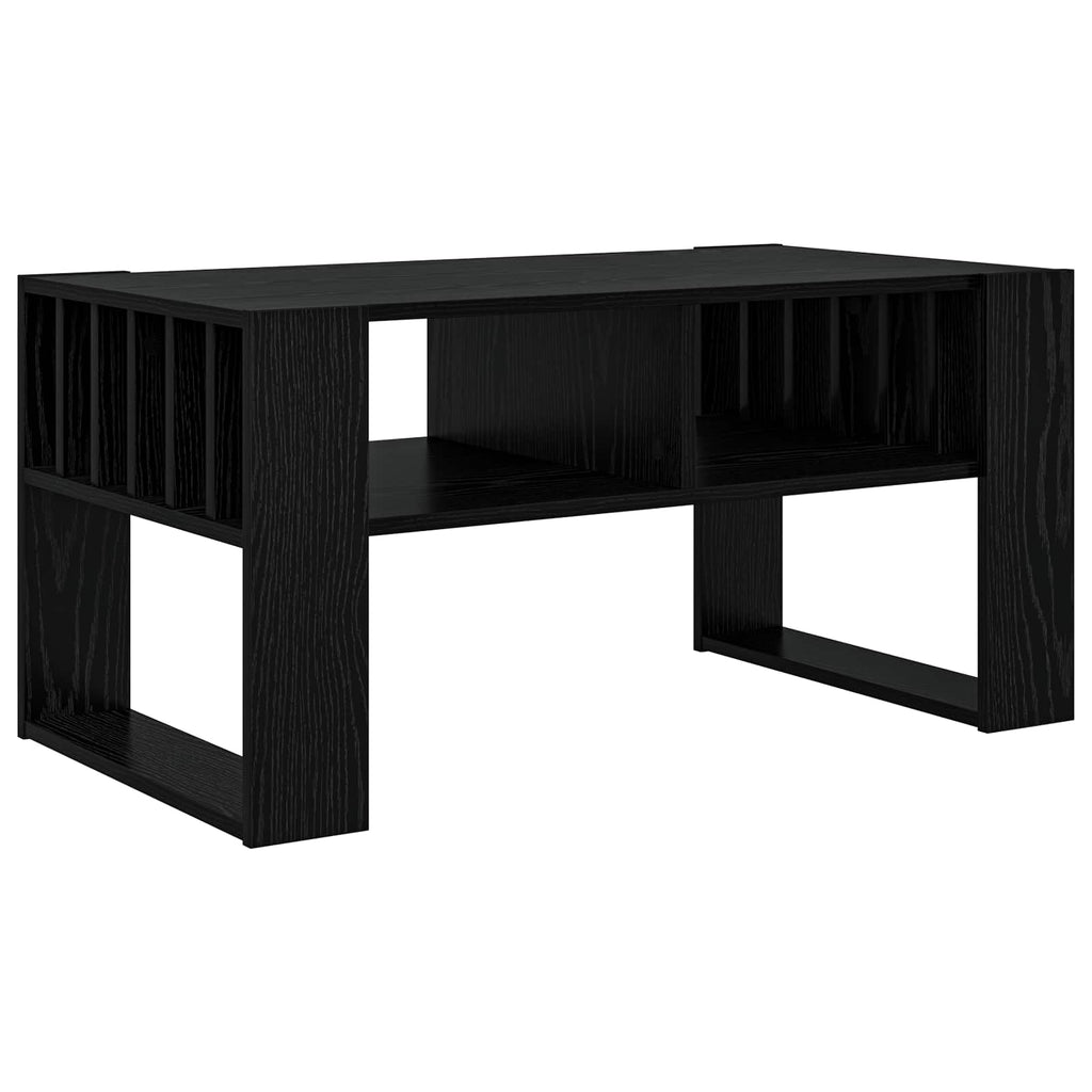 Tavolino da salotto Rovere Nero 92 x 49,5 x 45 cm