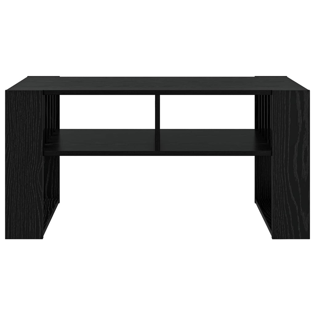 Tavolino da salotto Rovere Nero 92 x 49,5 x 45 cm