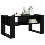 Tavolino da salotto Rovere Nero 92 x 49,5 x 45 cm