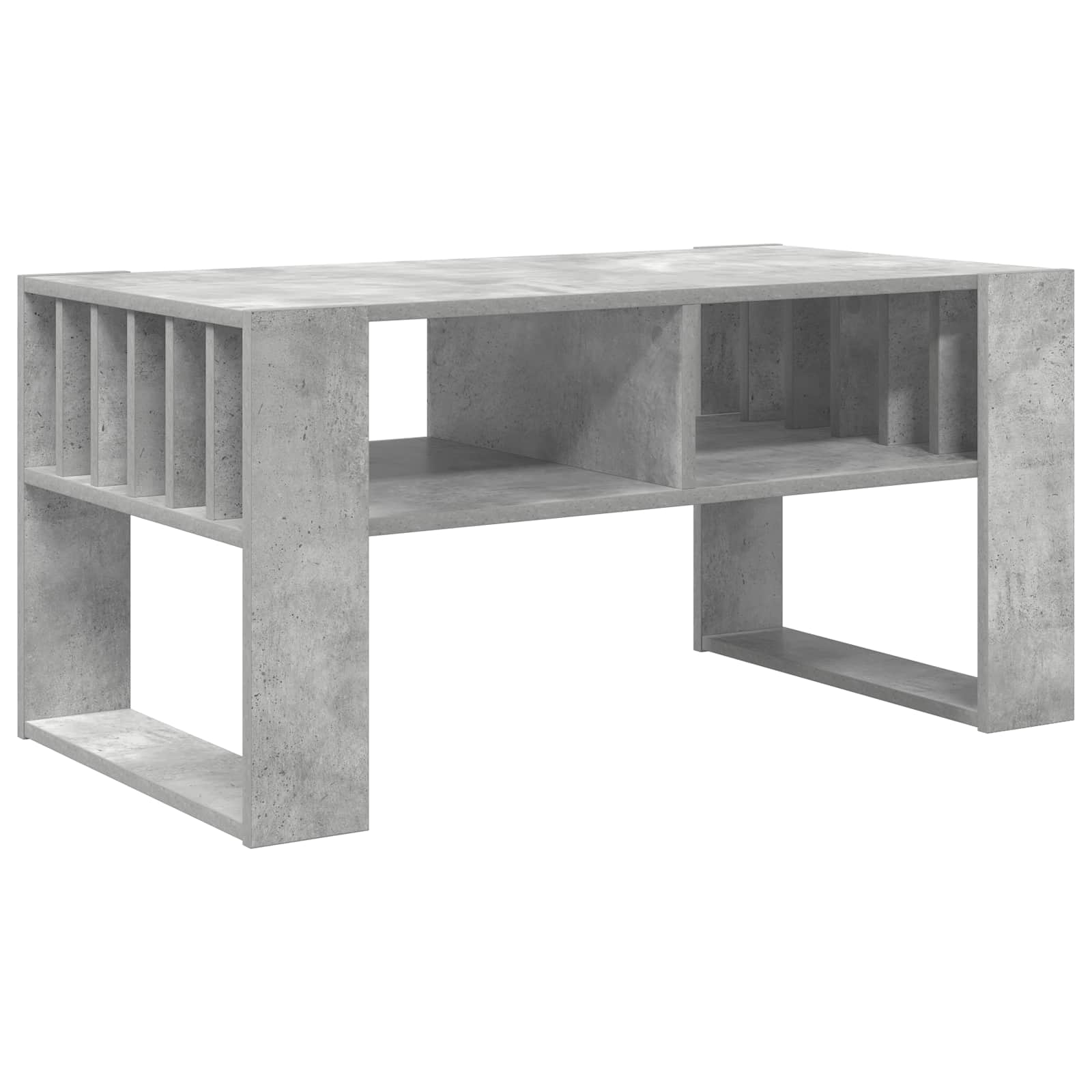 Tavolino da salotto Grigio cemento 92 x 49,5 x 45 cm