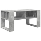 Tavolino da salotto Grigio cemento 92 x 49,5 x 45 cm