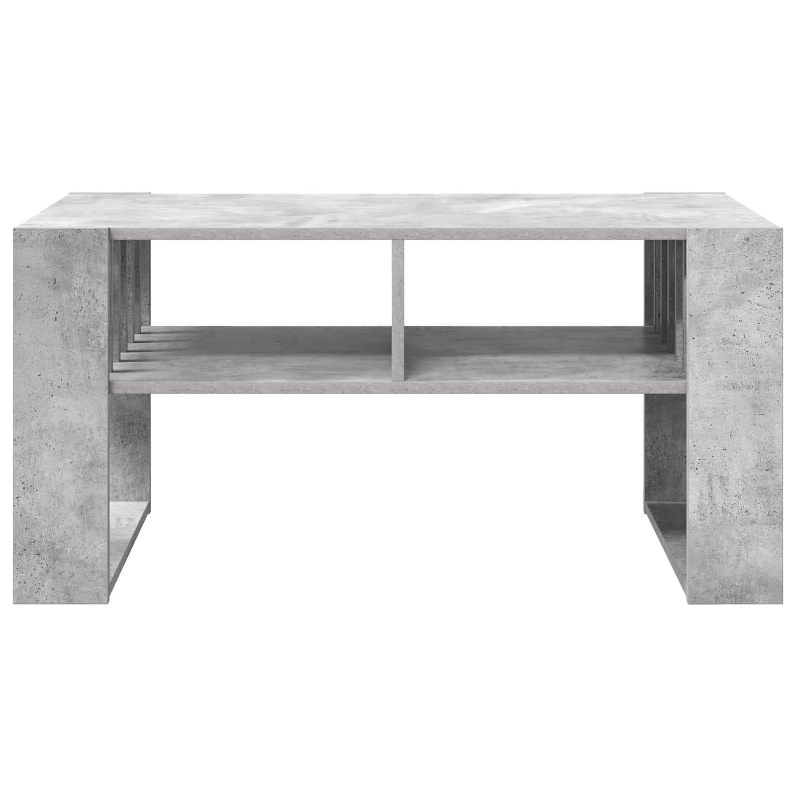 Tavolino da salotto Grigio cemento 92 x 49,5 x 45 cm