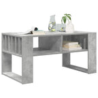 Tavolino da salotto Grigio cemento 92 x 49,5 x 45 cm