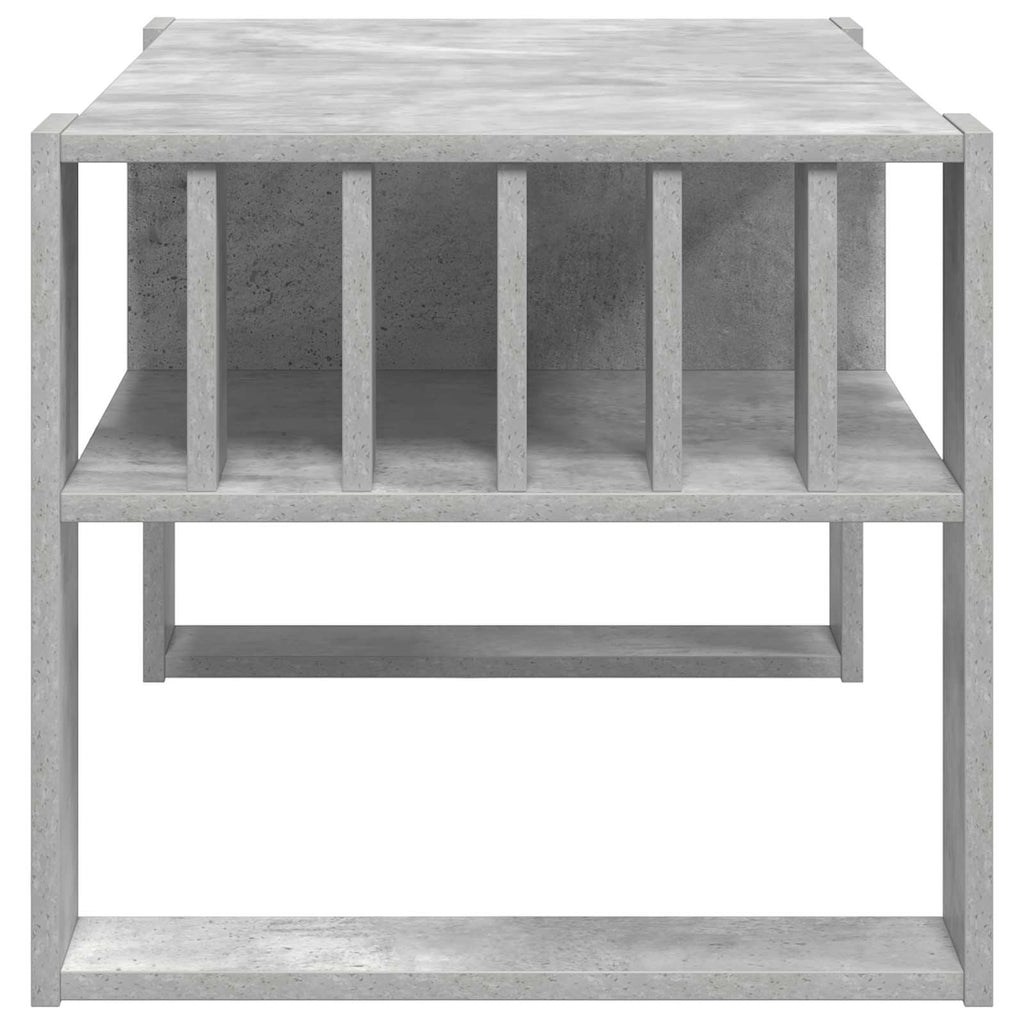 Tavolino da salotto Grigio cemento 92 x 49,5 x 45 cm