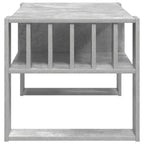 Tavolino da salotto Grigio cemento 92 x 49,5 x 45 cm
