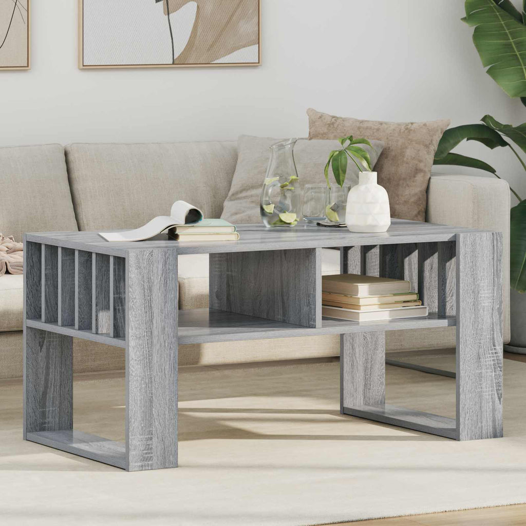 Tavolino da salotto Grigio Sonoma 92 x 49,5 x 45 cm