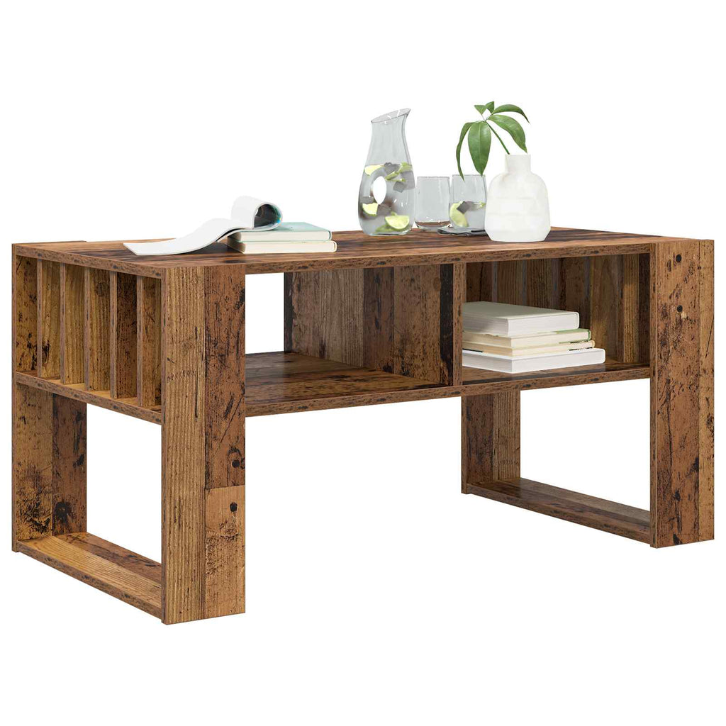 Tavolino da salotto Legno vecchio 92 x 49,5 x 45 cm