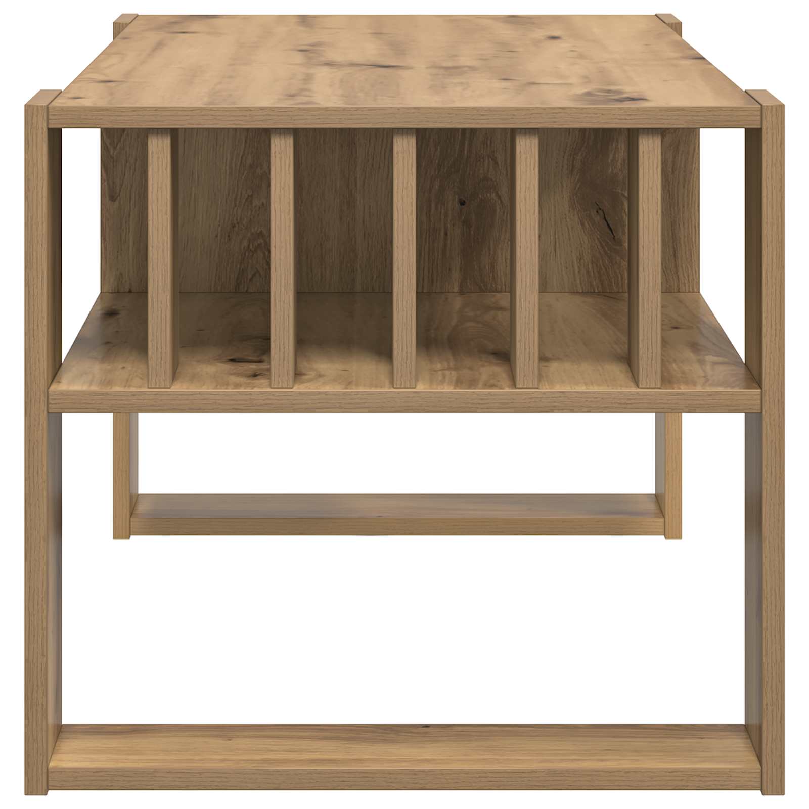 Tavolino da salotto Rovere artigianale 92 x 49,5 x 45 cm