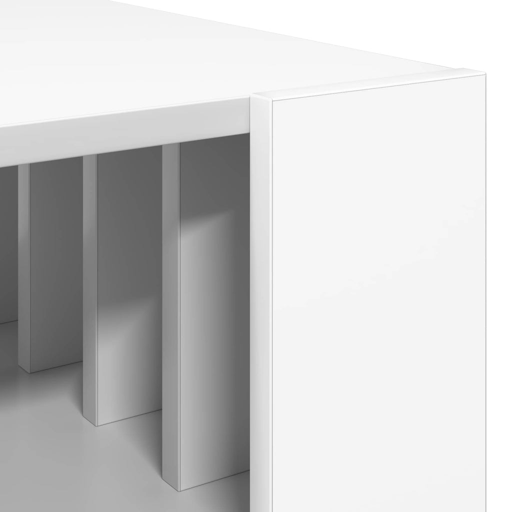 Tavolino da salotto Bianco 66 x 49,5 x 45 cm Legno multistrato