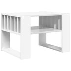 Tavolino da salotto Bianco 66 x 49,5 x 45 cm Legno multistrato