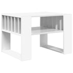 Tavolino da salotto Bianco 66 x 49,5 x 45 cm Legno multistrato