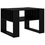 Tavolino da salotto Rovere Nero 66 x 49,5 x 45 cm
