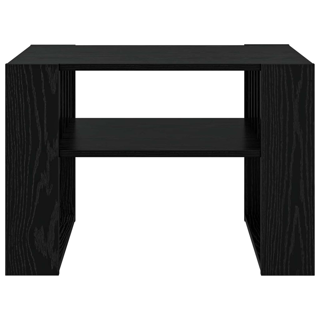 Tavolino da salotto Rovere Nero 66 x 49,5 x 45 cm