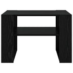 Tavolino da salotto Rovere Nero 66 x 49,5 x 45 cm