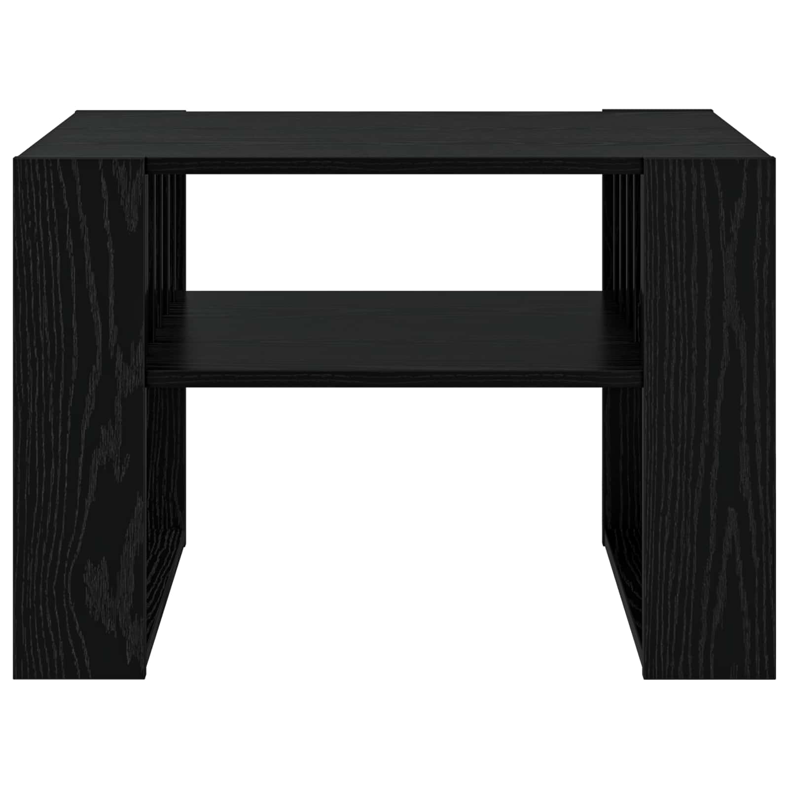 Tavolino da salotto Rovere Nero 66 x 49,5 x 45 cm