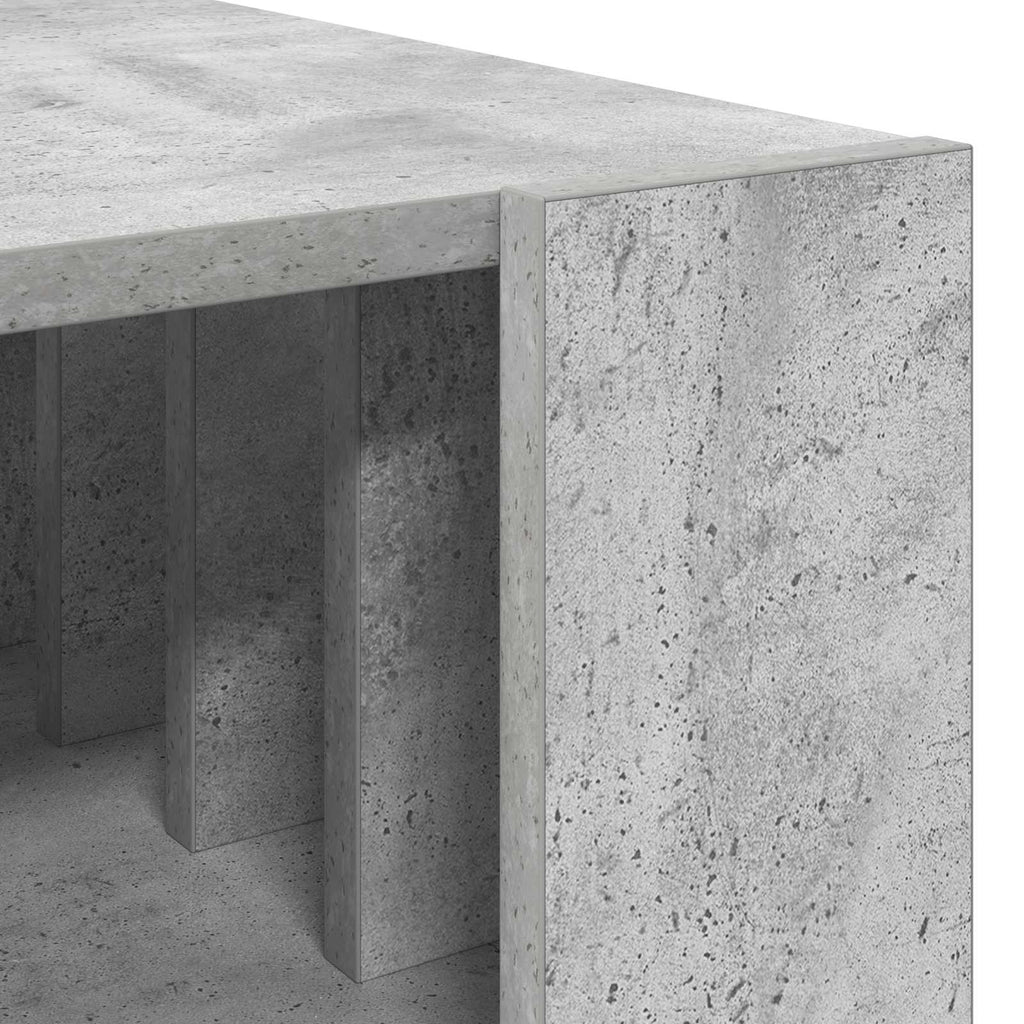 Tavolino da salotto Grigio cemento 66 x 49,5 x 45 cm