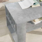 Tavolino da salotto Grigio cemento 66 x 49,5 x 45 cm