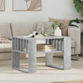 Tavolino da salotto Grigio cemento 66 x 49,5 x 45 cm