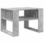 Tavolino da salotto Grigio cemento 66 x 49,5 x 45 cm