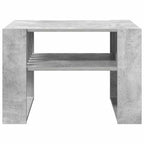 Tavolino da salotto Grigio cemento 66 x 49,5 x 45 cm