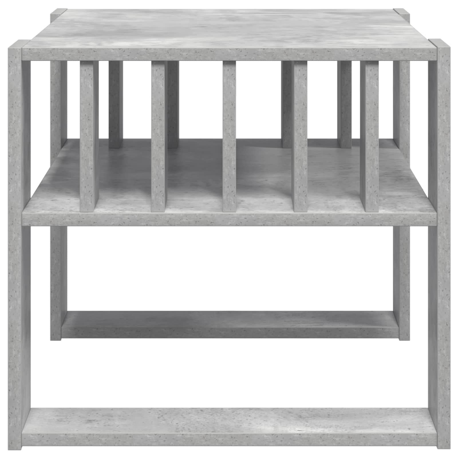 Tavolino da salotto Grigio cemento 66 x 49,5 x 45 cm