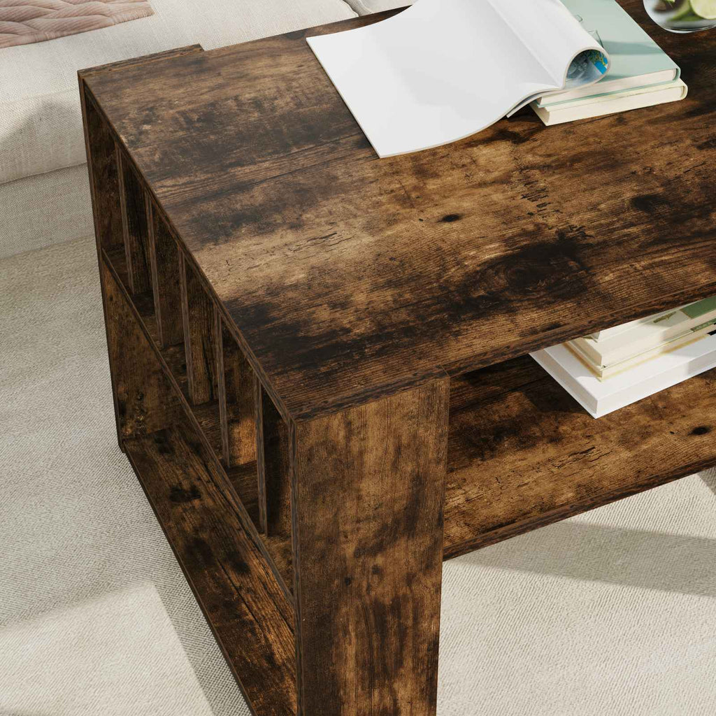 Tavolino da salotto Rovere fumé 66 x 49,5 x 45 cm