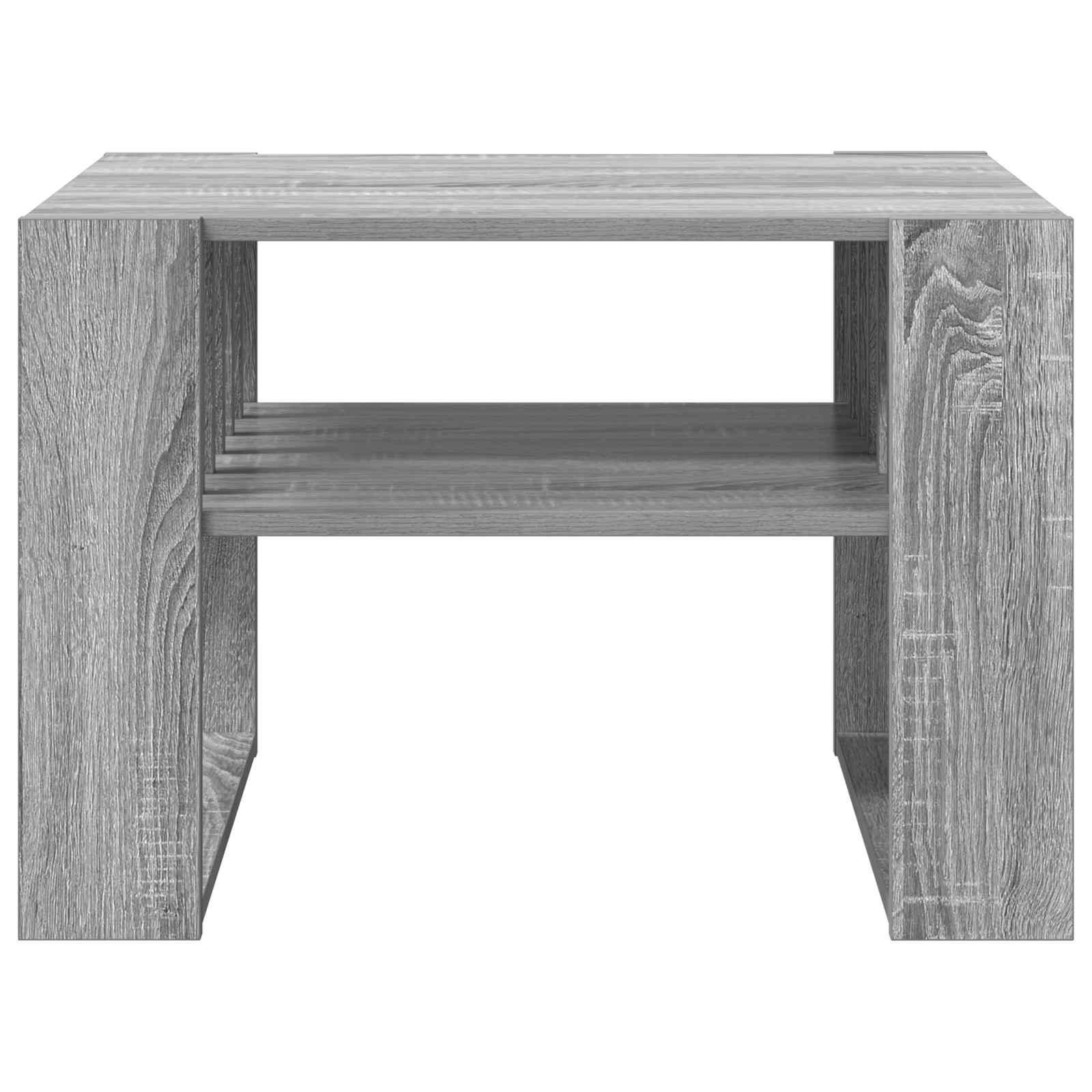 Tavolino da salotto Grigio Sonoma 66 x 49,5 x 45 cm