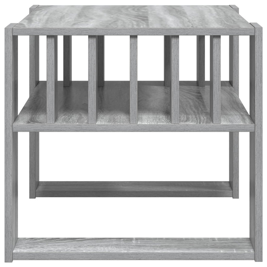 Tavolino da salotto Grigio Sonoma 66 x 49,5 x 45 cm
