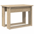 Set di Tavolini da Caffè 2 pcs Rovere Sonoma Legno multistrato