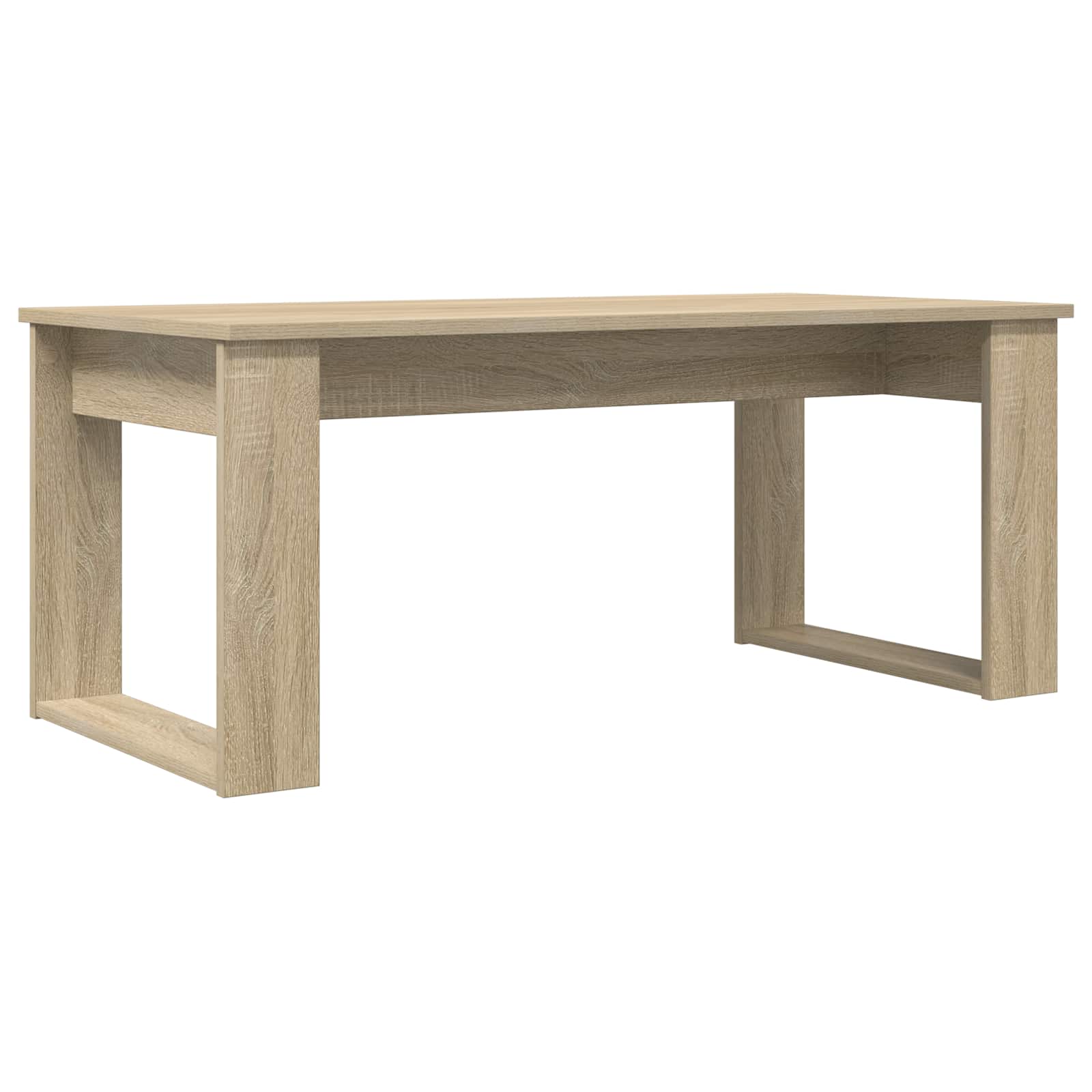 Set di Tavolini da Caffè 2 pcs Rovere Sonoma Legno multistrato